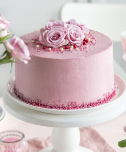 Bánh Hoa Hồng Kem Dâu Tây BiiBest-BBBH19